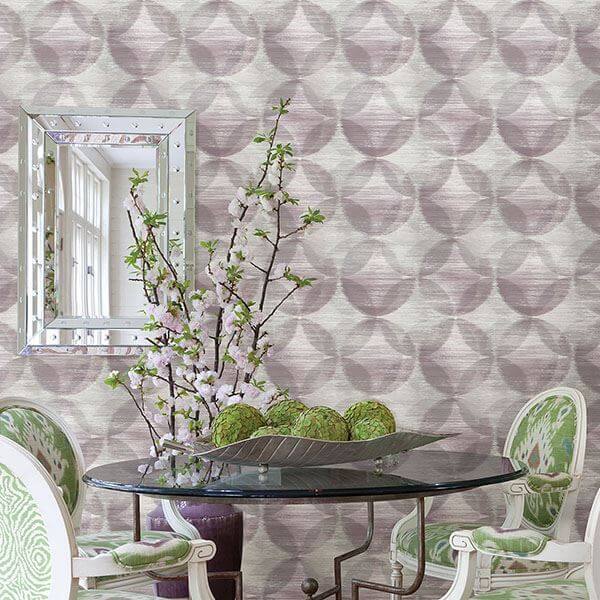 alchemy-purple-geometric-wallpaper-york-wallcoverings-2793-24703 - York Wallcoverings Papel pintado