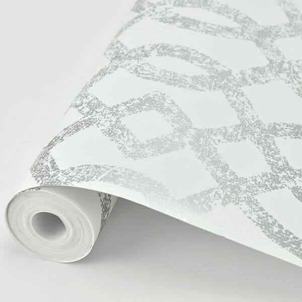 Ethereal Silver Trellis Wallpaper - York Wallcoverings - 2793-24722 - York Wallcoverings Wallpaper