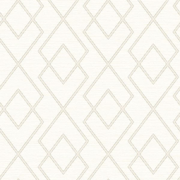 blaze-white-trellis-wallpaper-york-wallcoverings-3115-12423 - York Wallcoverings Wallpaper