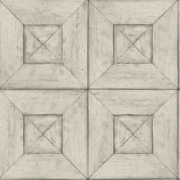 Avery Light Grey Wood Wallpaper - York Wallcoverings - 3115-12453 - York Wallcoverings Wallpaper