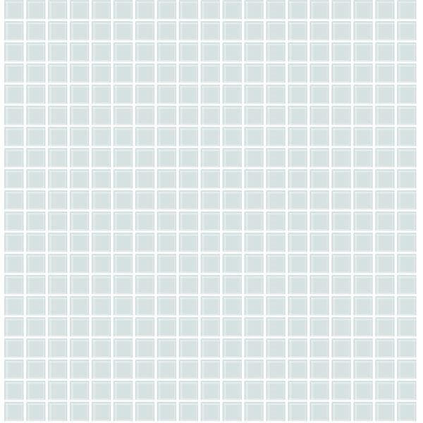 crystalline-seafoam-glass-tile-wallpaper-york-wallcoverings-2766-23785 - York Wallcoverings Wallpaper