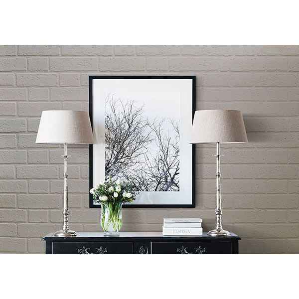 Bridgers White Paintable Brick Wallpaper - York Wallcoverings - 2780-99423 - York Wallcoverings Wallpaper