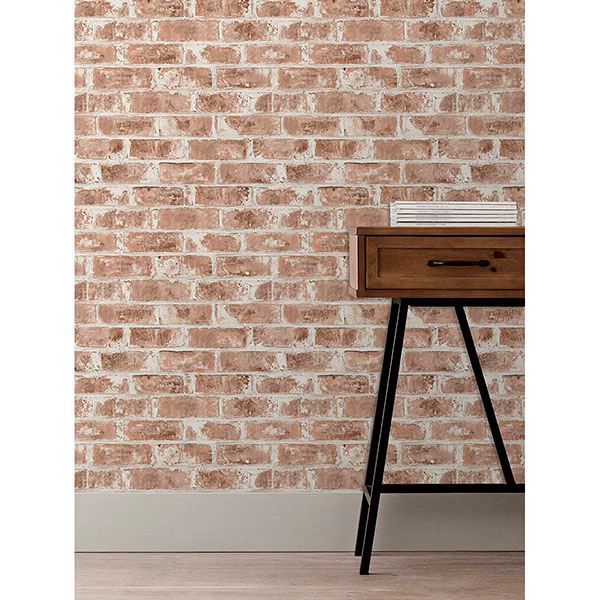 jomax-red-warehouse-brick-wallpaper-york-wallcoverings-uw24760 - York Wallcoverings Wallpaper