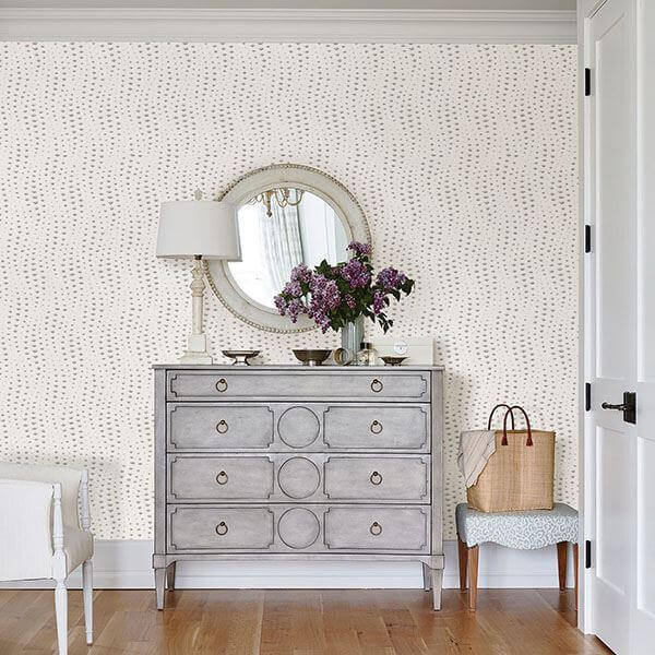 platinum-wavelength-wallpaper-york-wallcoverings-2785-24844 - York Wallcoverings Wallpaper