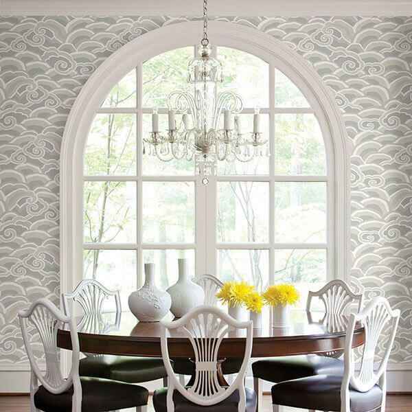 Platinum Platinum Decowave Wallpaper - York Wallcoverings - 2785-24842 - York Wallcoverings Wallpaper