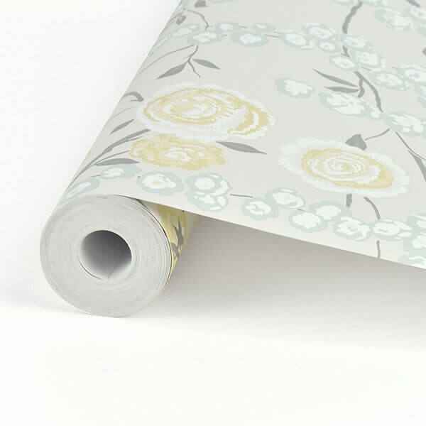 Citrine Peony Tree Wallpaper - York Wallcoverings - 2785-24833 - York Wallcoverings Wallpaper