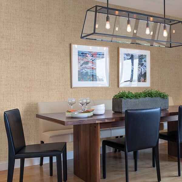 Caviar Beige Basketweave Wallpaper - York Wallcoverings - 2807-87917 - York Wallcoverings Wallpaper