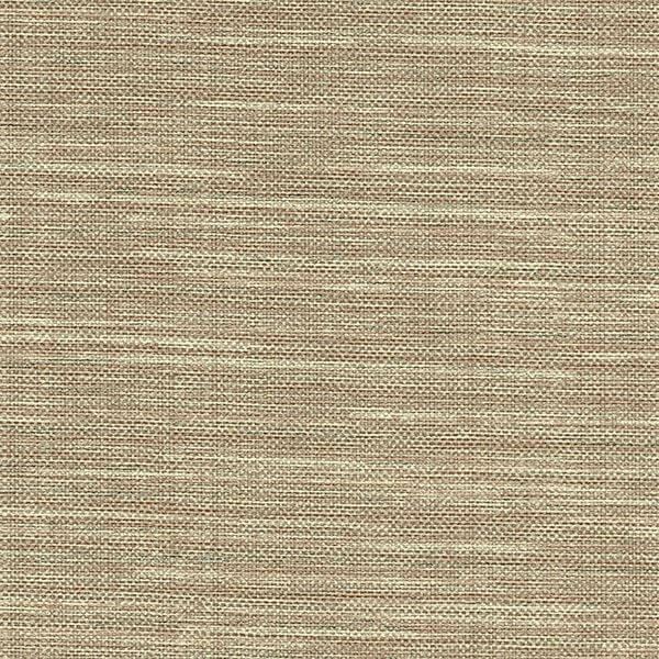 bay-chestnut-linen-texture-wallpaper-york-wallcoverings-2807-8014 - York Wallcoverings Wallpaper