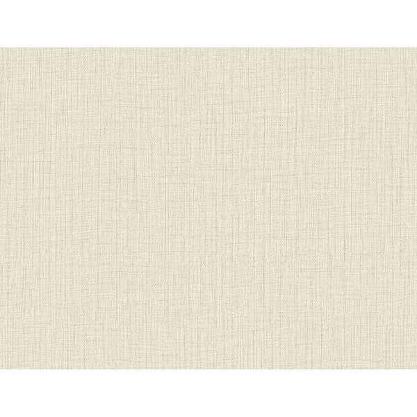 Oriel Light Grey Fine Linen Wallpaper - York Wallcoverings - 2765-BW40808