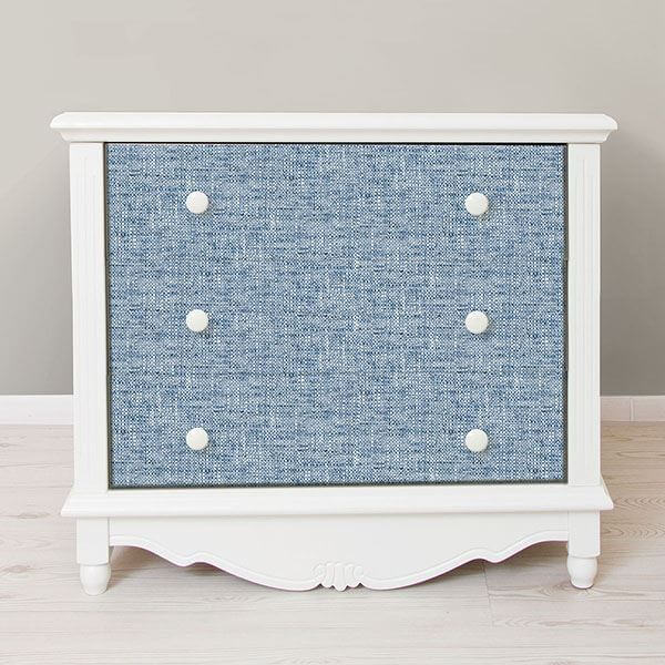 Navy Poplin Texture Peel Stick Wallpaper - York Wallcoverings - NU2918 - York Wallcoverings Wallpaper