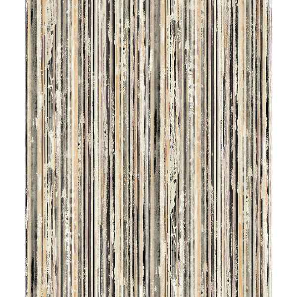 Taylor Beige Stripe Wallpaper - York Wallcoverings - 2811-BLW20407 - York Wallcoverings Wallpaper