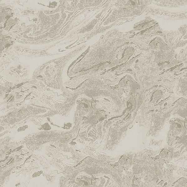 Reyne Taupe Marble Wallpaper - York Wallcoverings - 2810-LH01606 - York Wallcoverings Wallpaper