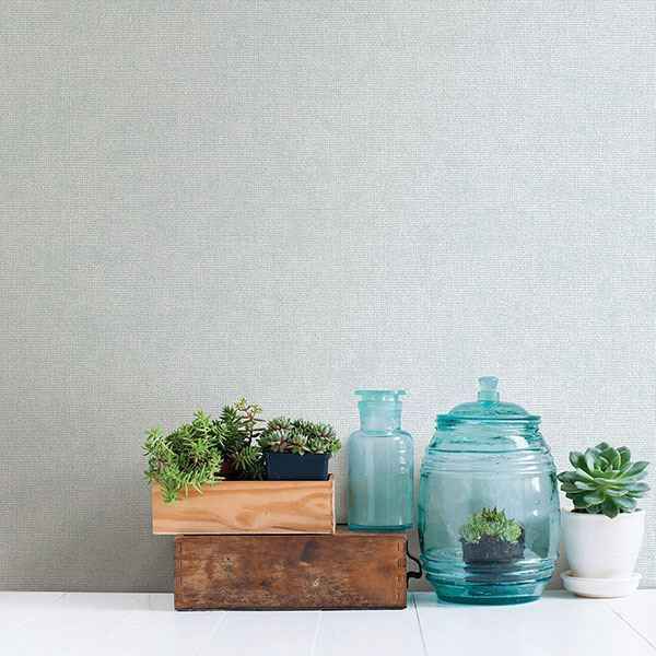 Nina Light Blue Texture Wallpaper - York Wallcoverings - 2809-SH01238 - York Wallcoverings Wallpaper