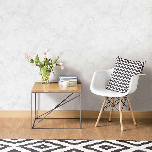 Carrara Marble Peel Stick Wallpaper - York Wallcoverings - NU2090 - York Wallcoverings Wallpaper