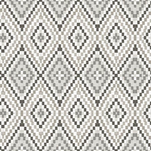 ganado-dark-brown-geometric-ikat-wallpaper-york-wallcoverings-3118-12714 - York Wallcoverings Papel pintado