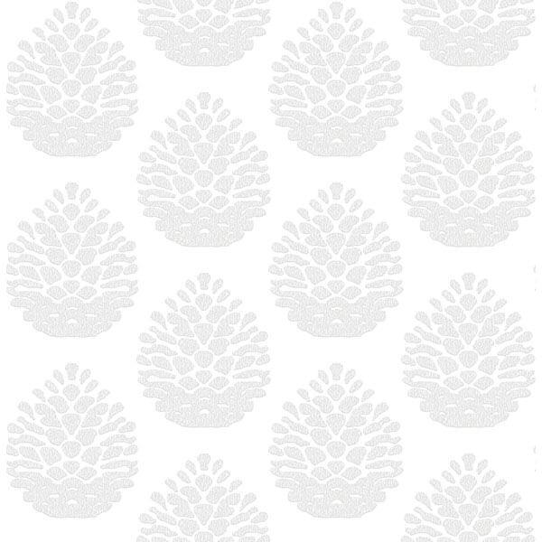 totem-light-grey-pinecone-wallpaper-york-wallcoverings-3118-25091 - York Wallcoverings Wallpaper