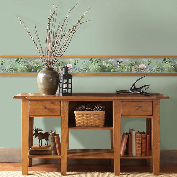 ruby-multicolor-garden-wallpaper-york-wallcoverings-3118-48531b - York Wallcoverings Wallpaper