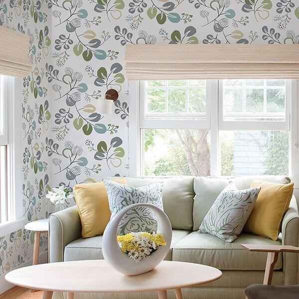 Jona Green Trail Wallpaper - York Wallcoverings - 2821-25123 - York Wallcoverings Wallpaper