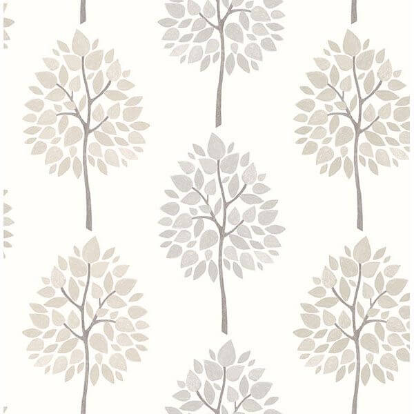 tsai-grey-tree-wallpaper-york-wallcoverings-2813-24967 - York Wallcoverings Papel pintado