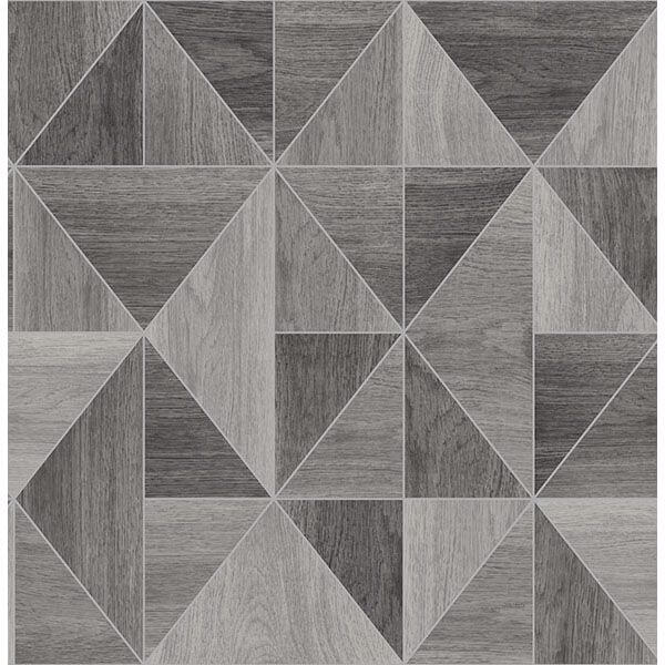 simpson-grey-geometric-wood-wallpaper-york-wallcoverings-2814-24963 - York Wallcoverings Wallpaper
