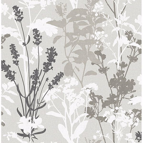 desdemona-multicolor-floral-silhouettes-wallpaper-york-wallcoverings-2836-24571 - York Wallcoverings Wallpaper