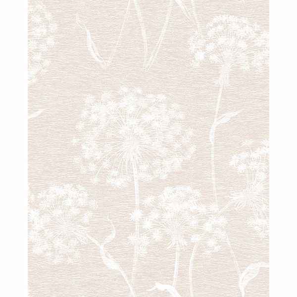 Horatio Cream Dandelion Wallpaper - York Wallcoverings - 2836-24578