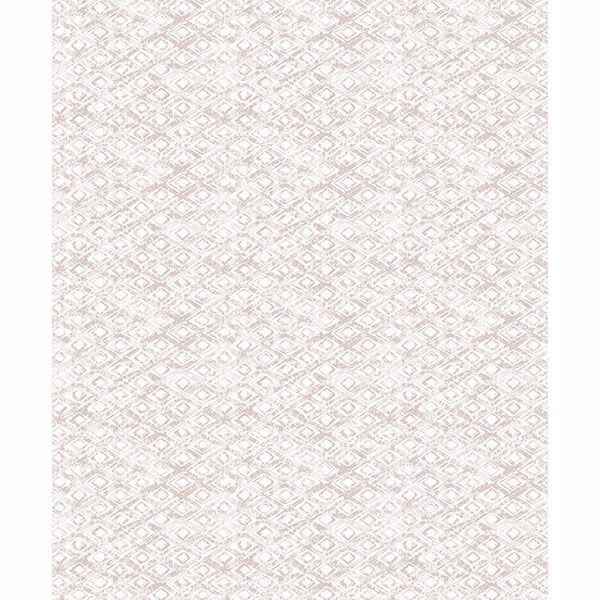 Delilah Peach Diamond Wallpaper - York Wallcoverings - 2838-IH2204 - York Wallcoverings Wallpaper