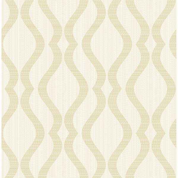 Yves Champagne Ogee Wallpaper - York Wallcoverings - 2834-25063