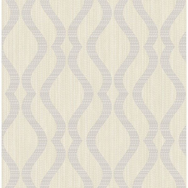 yves-multicolor-ogee-wallpaper-york-wallcoverings-2834-25064 - York Wallcoverings Papel pintado