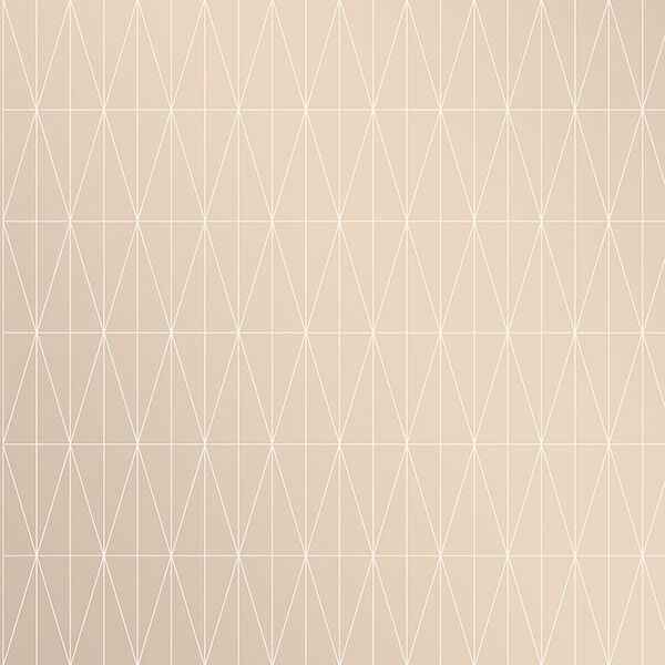 Tofta Beige Geometric Wallpaper - York Wallcoverings - 2889-25214