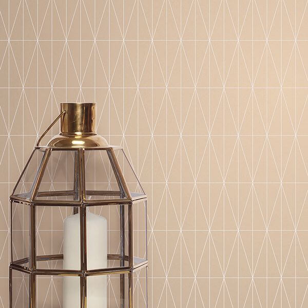 tofta-beige-geometric-wallpaper-york-wallcoverings-2889-25214 - York Wallcoverings Wallpaper