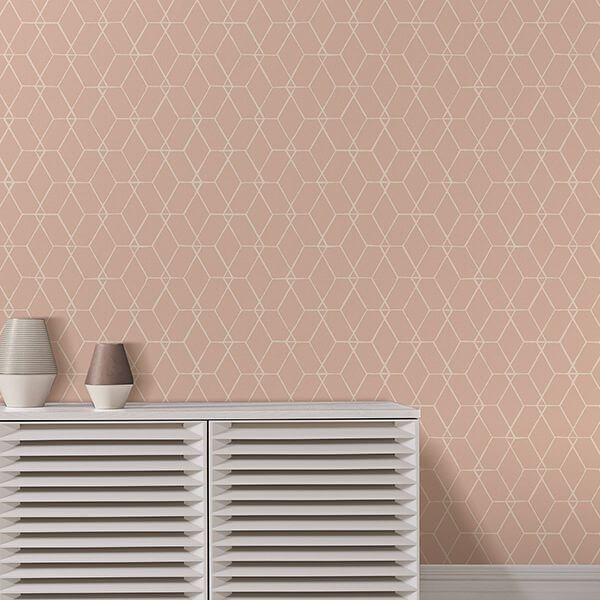 osterlen-light-pink-trellis-wallpaper-york-wallcoverings-2889-25250 - York Wallcoverings Wallpaper