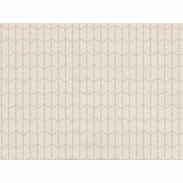 Gauntlet Cream Geometric Wallpaper - York Wallcoverings - 2830-2731 - York Wallcoverings Wallpaper