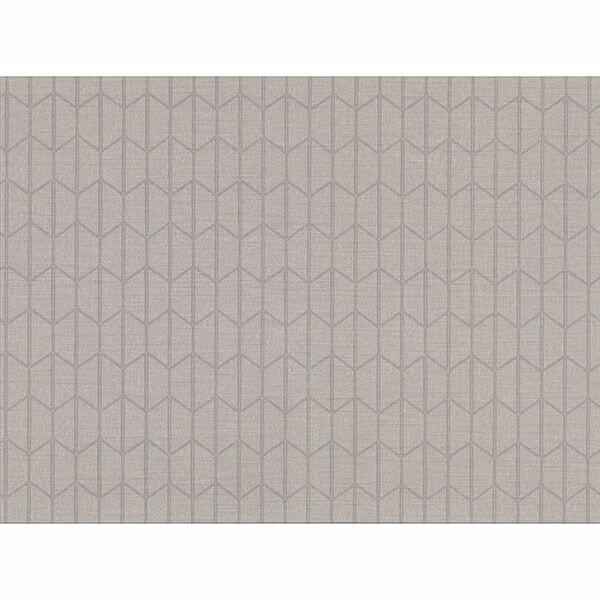 Gauntlet Grey Geometric Wallpaper - York Wallcoverings - 2830-2732 - York Wallcoverings Wallpaper