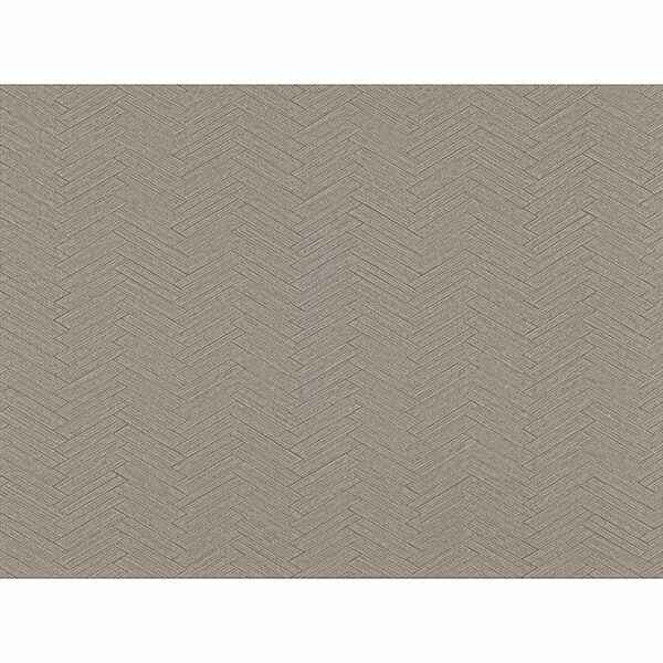Karma Brown Herringhone Weave Wallpaper - York Wallcoverings - 2830-2764 - York Wallcoverings Wallpaper