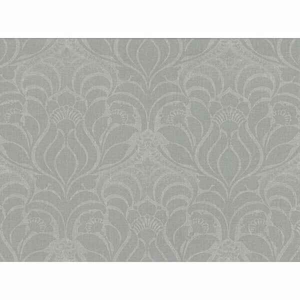 Sandor Sage Damask Wallpaper - York Wallcoverings - 2830-2774 - York Wallcoverings Wallpaper