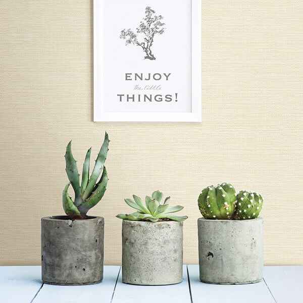 Agave Bliss Light Yellow Faux Grasscloth Wallpaper - York Wallcoverings - 2901-24280 - York Wallcoverings Wallpaper