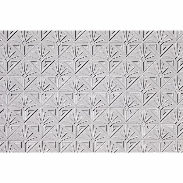 deco-paradiso-white-luxury-vinyl-paintable-wallpaper-york-wallcoverings-rd576 - York Wallcoverings Wallpaper