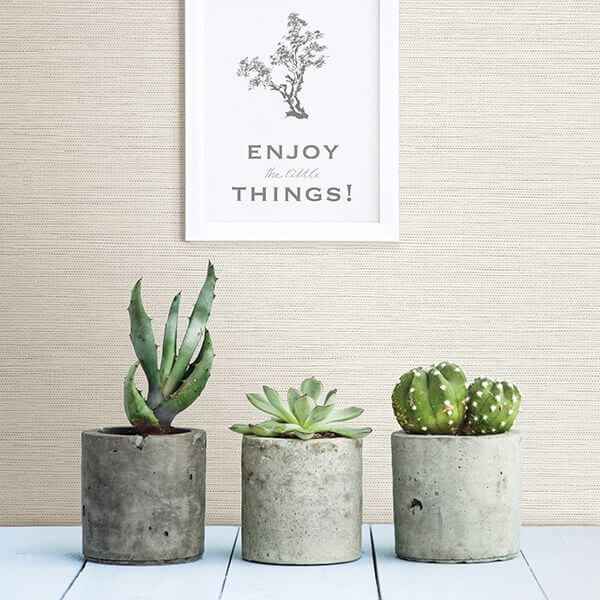 Agave Off White Faux Grasscloth Wallpaper - York Wallcoverings - 2902-24281 - York Wallcoverings Wallpaper