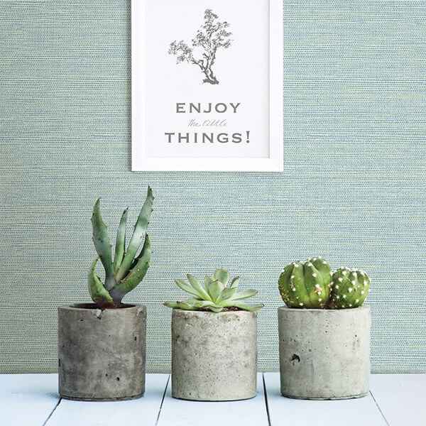Agave Mint Faux Grasscloth Wallpaper - York Wallcoverings - 2902-24282 - York Wallcoverings Wallpaper