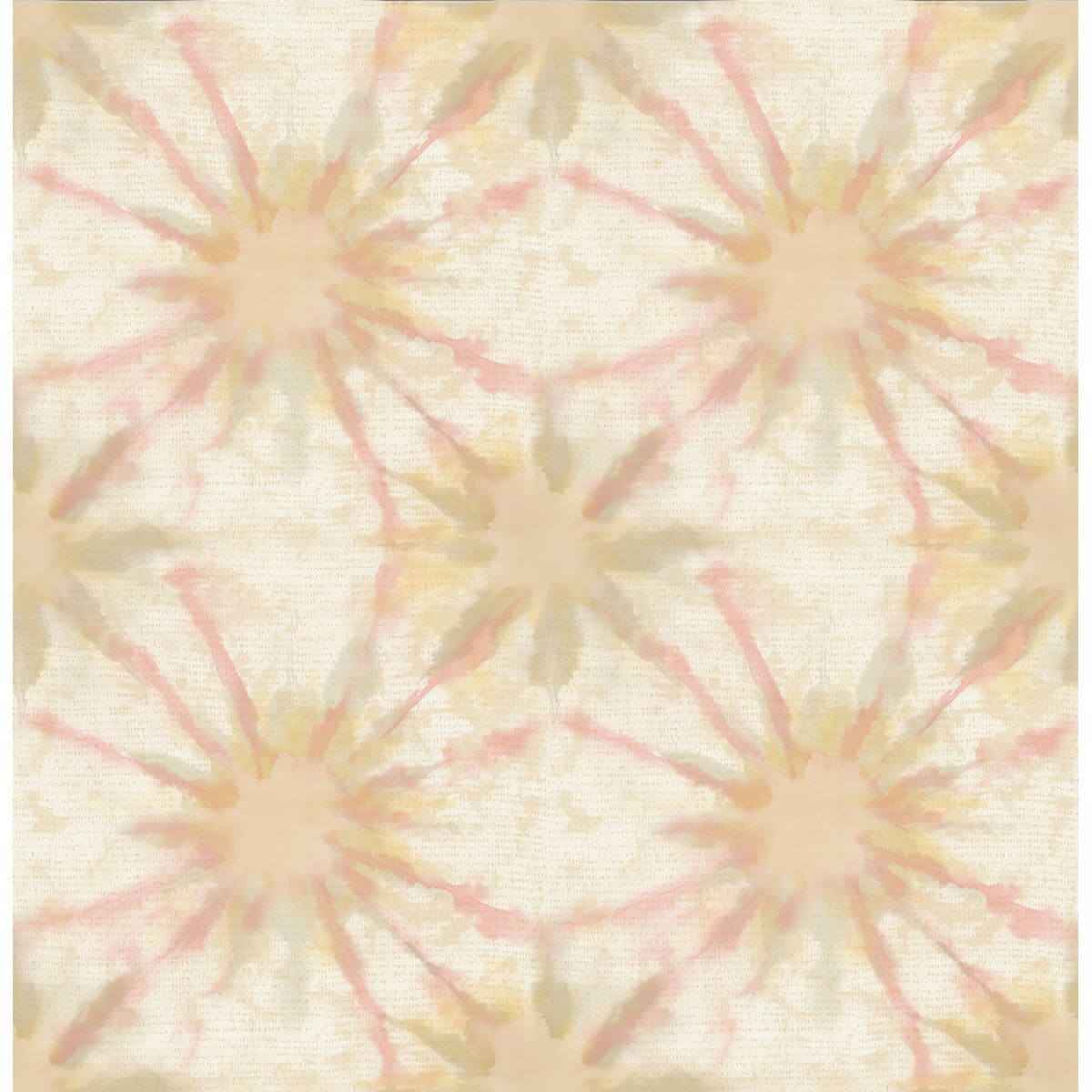 Iris Pink Shibori Wallpaper - York Wallcoverings - 1014-001858 - York Wallcoverings Wallpaper