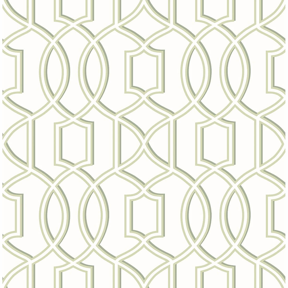quantum-green-trellis-wallpaper-york-wallcoverings-2625-21813 - York Wallcoverings Wallpaper