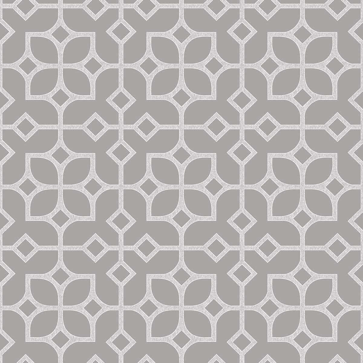 maze-light-grey-tile-wallpaper-york-wallcoverings-2697-78024 - York Wallcoverings Papel pintado