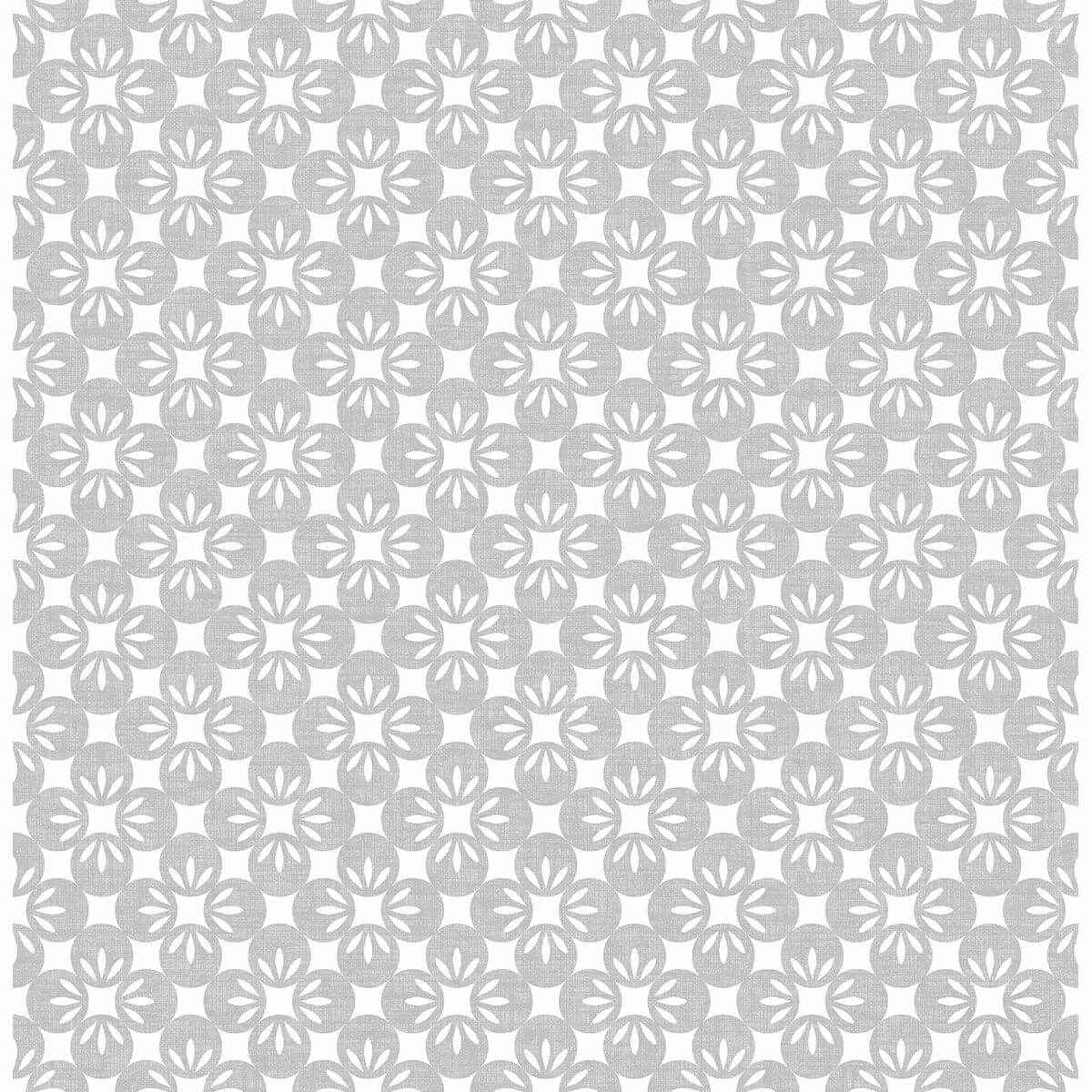Orbit Dove Floral Wallpaper - York Wallcoverings - 2716-23828 - York Wallcoverings Wallpaper