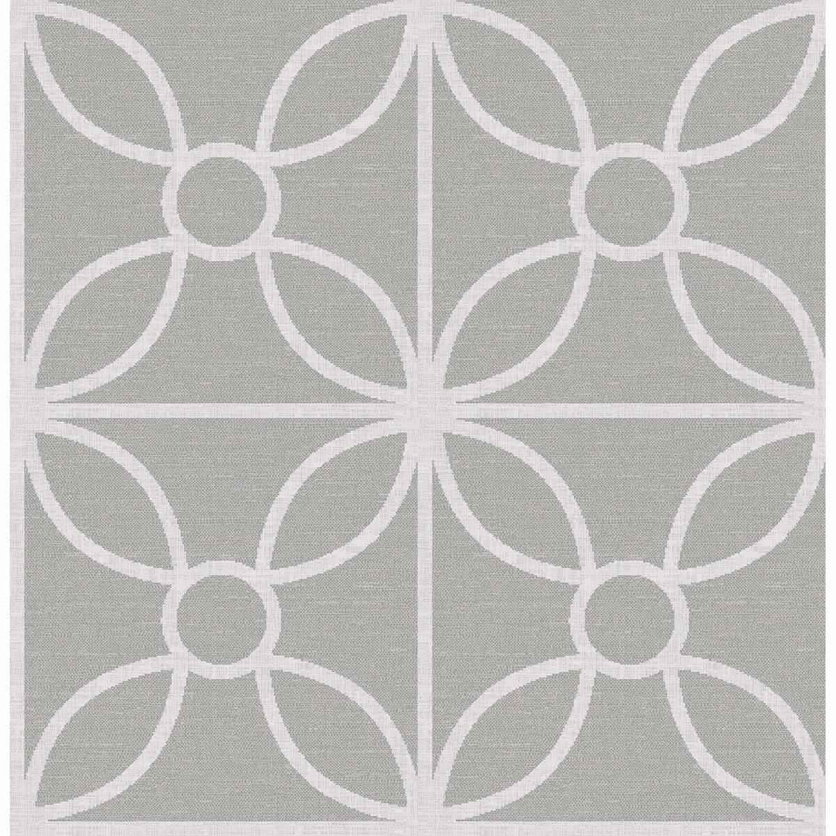 Savvy Grey Geometric Wallpaper - York Wallcoverings - 2716-23858 - York Wallcoverings Wallpaper