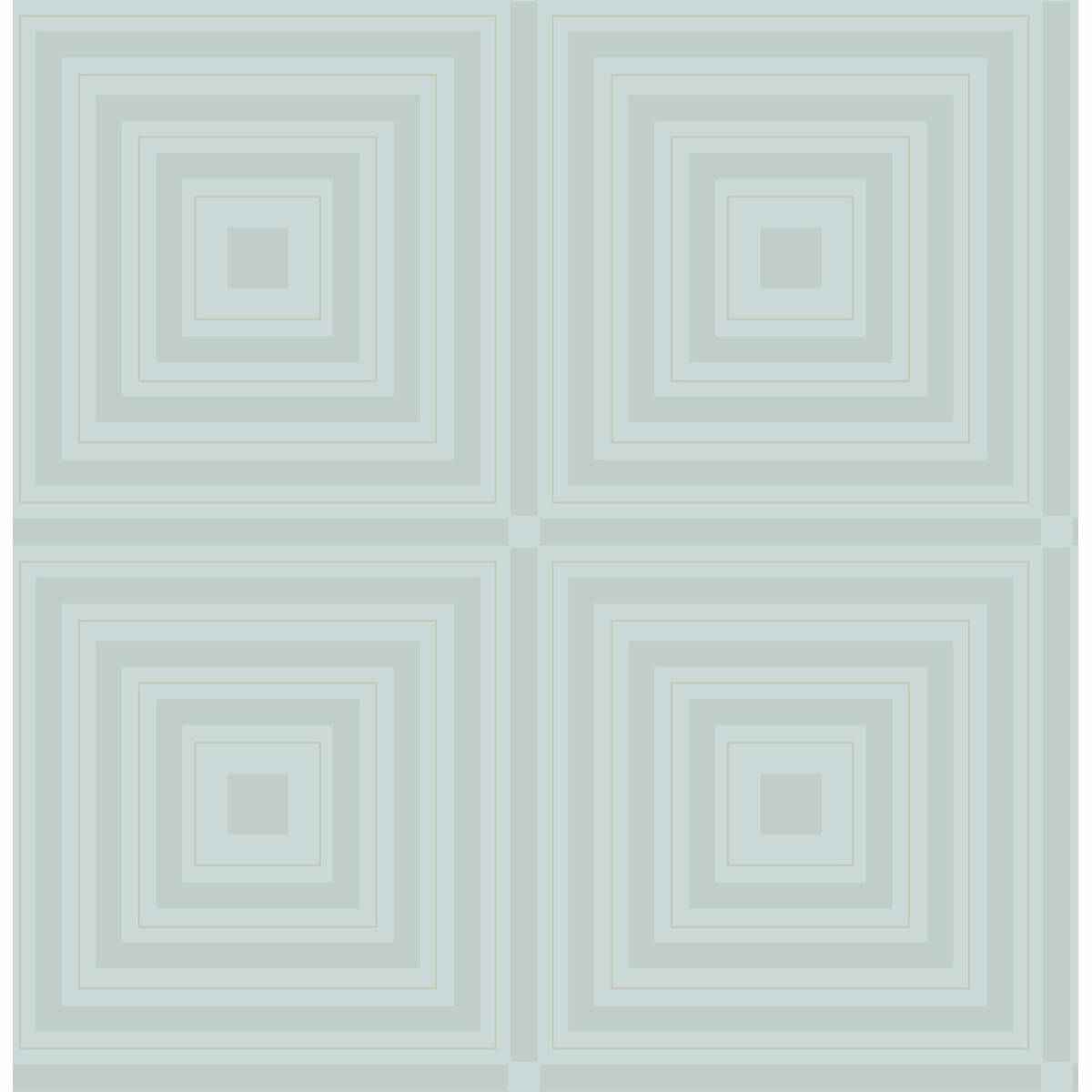 Luminous Ice Beaded Geometric Wallpaper - York Wallcoverings - 2763-87318