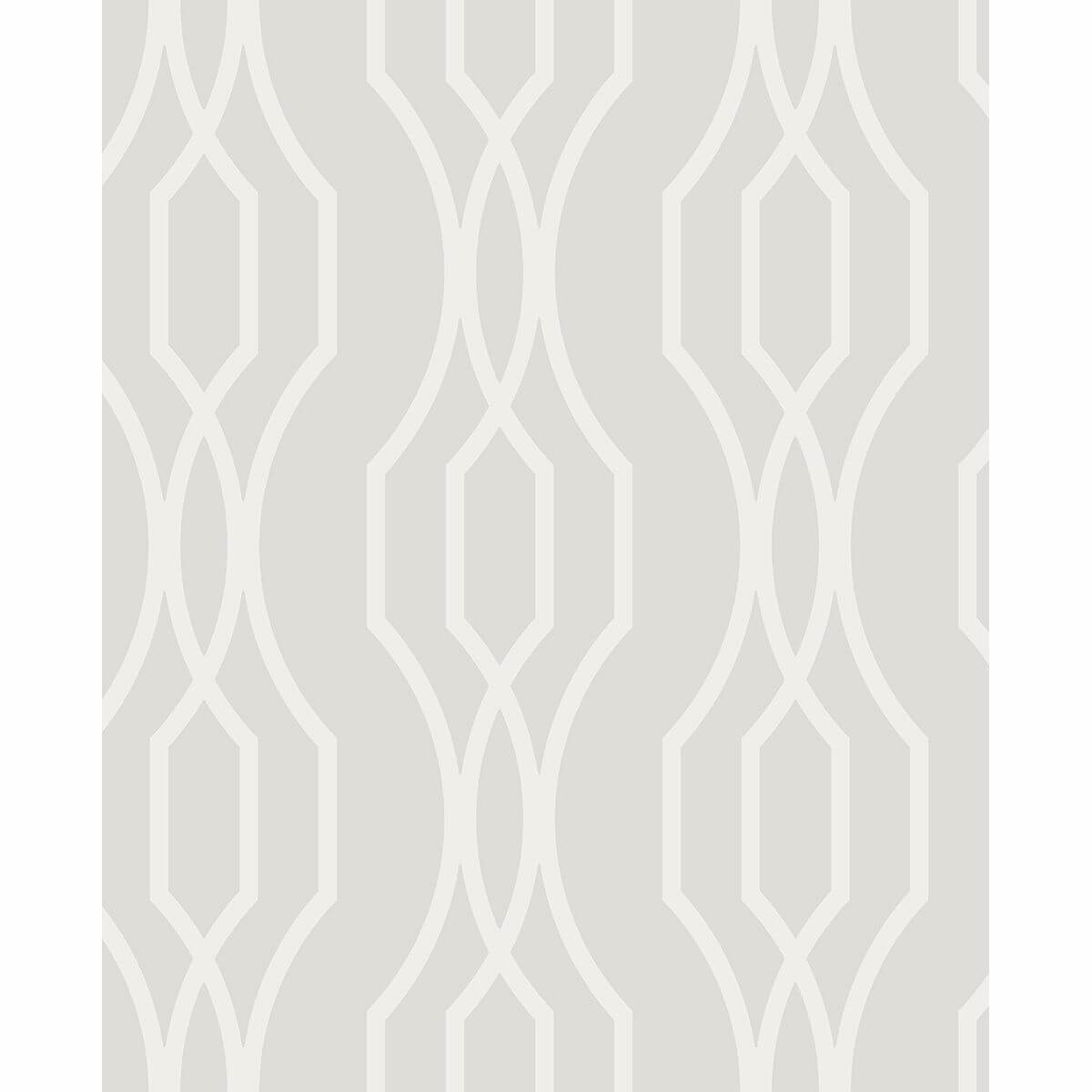 coventry-white-trellis-wallpaper-york-wallcoverings-2782-24512 - York Wallcoverings Papel pintado