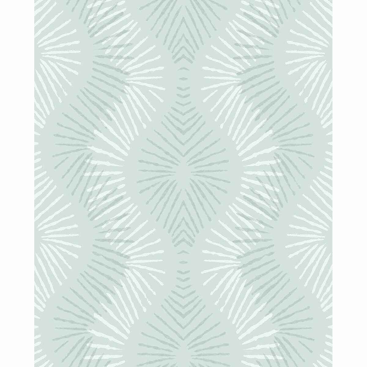 Feliz Seafoam Beaded Ogee Wallpaper - York Wallcoverings - 2793-87324 - York Wallcoverings Wallpaper