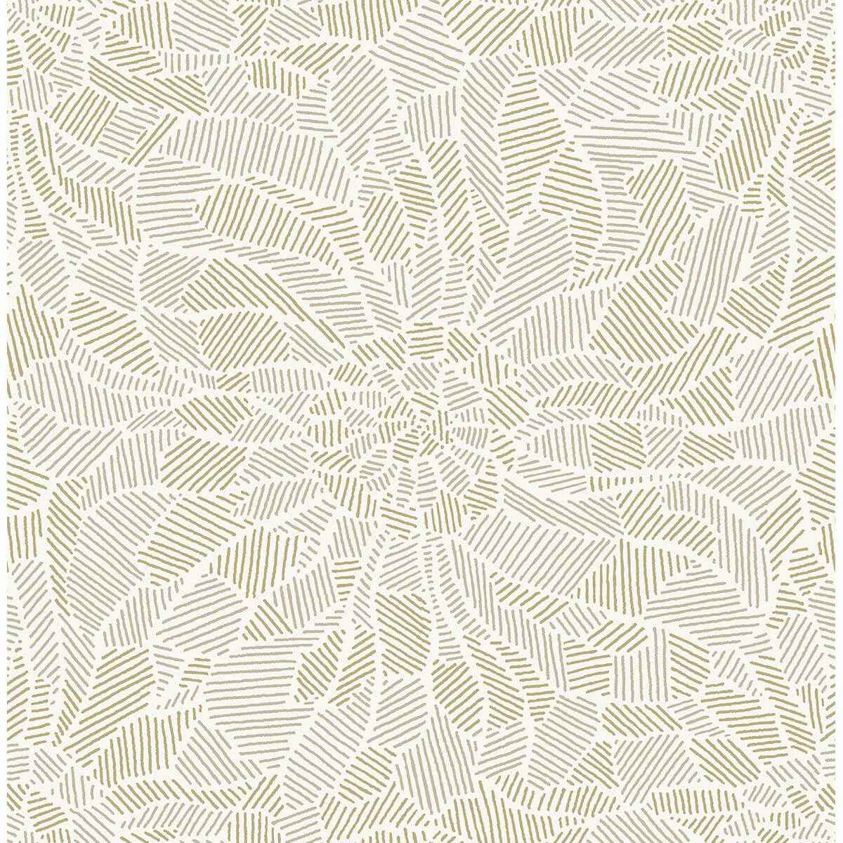 Daydream Honey Abstract Floral Wallpaper - York Wallcoverings - 2793-24720 - York Wallcoverings Wallpaper