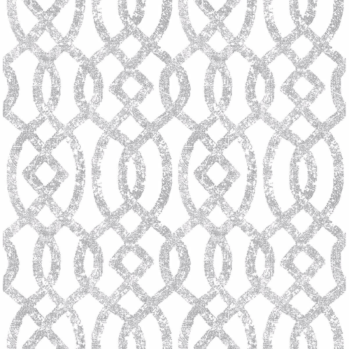 ethereal-silver-trellis-wallpaper-york-wallcoverings-2793-24722 - York Wallcoverings Papel pintado